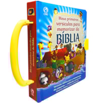MEUS PRIMEIROS VERSÍCULOS PARA MEMORIZAR DA BÍBLIA - CAPA ALMOFADADA