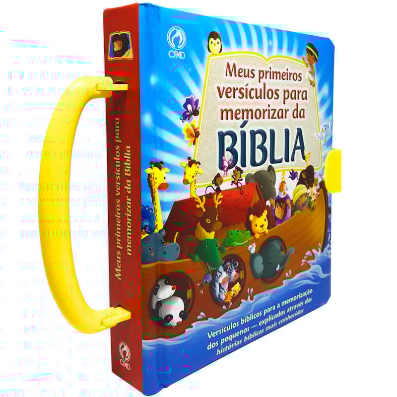 MEUS PRIMEIROS VERSÍCULOS PARA MEMORIZAR DA BÍBLIA - CAPA ALMOFADADA