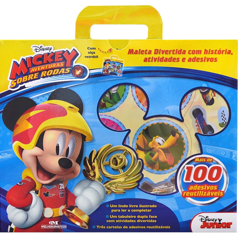 MICKEY AVENTURA SOBRE RODAS - MALETA DIVERTIDA