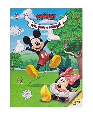 MICKEY E OS SEUS AMIGOS - CRIE PINTE E RABISQUE