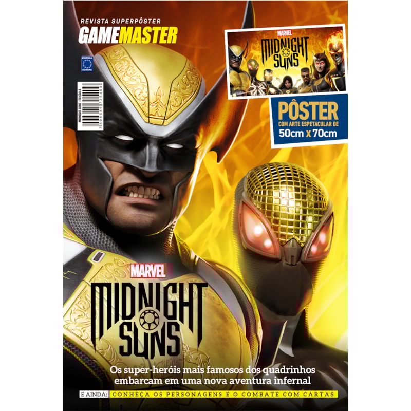 MIDNIGHT SUNS - ARTE A - SUPERPÔSTER GAME MASTER