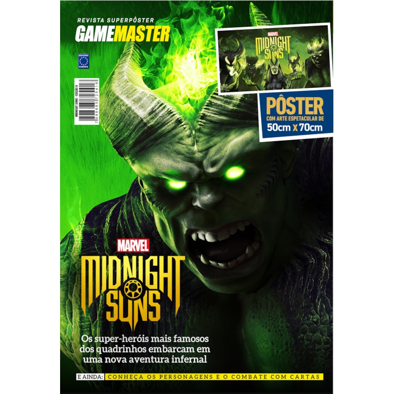 MIDNIGHT SUNS - ARTE B - SUPERPÔSTER GAME MASTER
