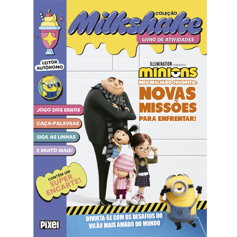 MILKSHAKE MINIONS | MEU MALVADO FAVORITO: NOSSAS MISSÕES PARA ENFRENTAR!