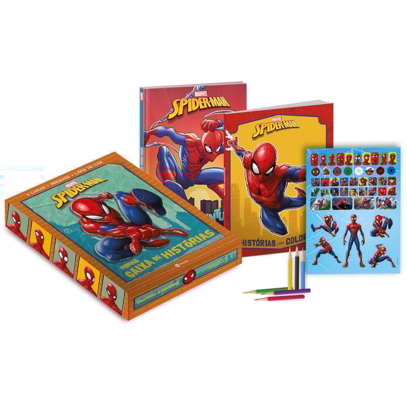 MINHA CAIXA DE HISTÓRIAS HOMEM-ARANHA