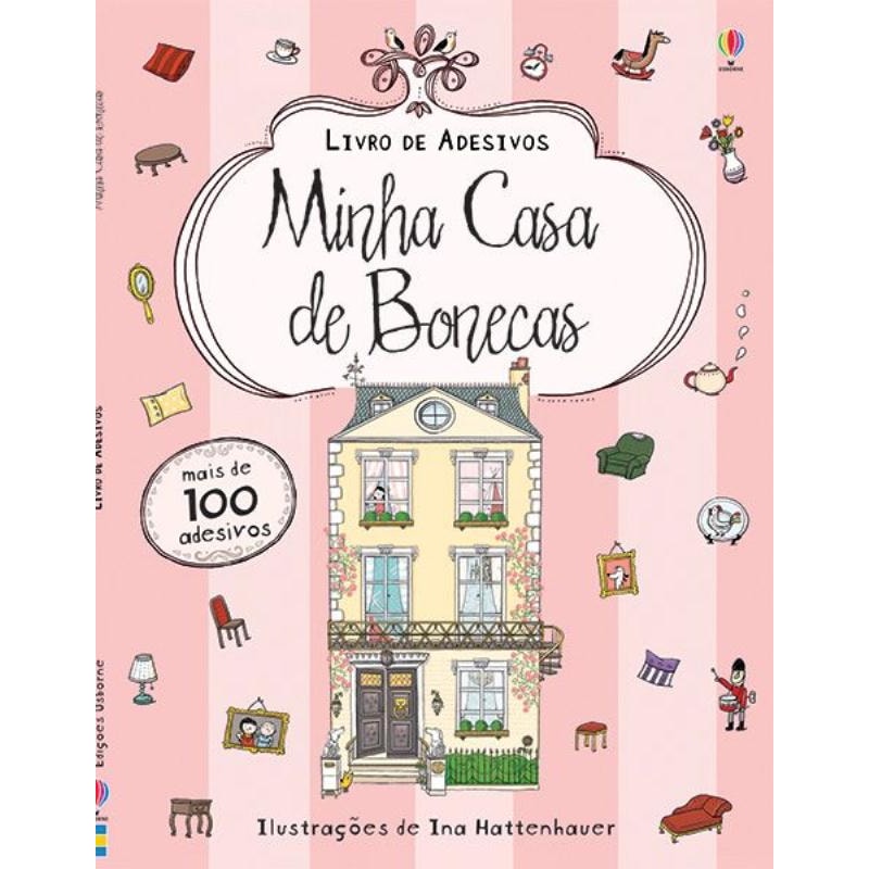 MINHA CASA DE BONECAS : LIVRO DE ADESIVOS