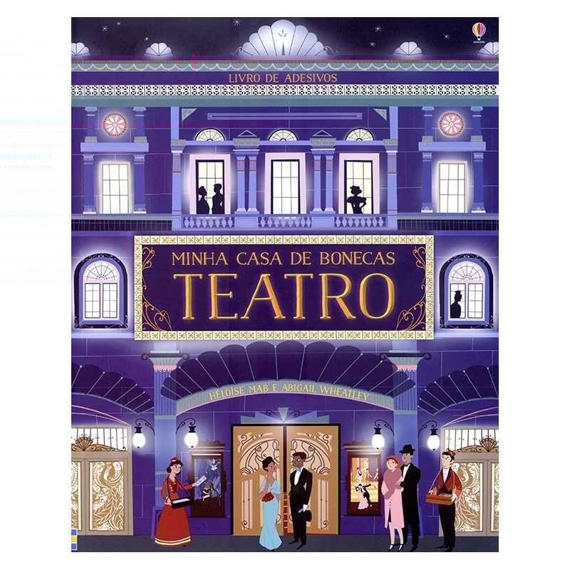 MINHA CASA DE BONECAS TEATRO: LIVRO DE ADESIVOS