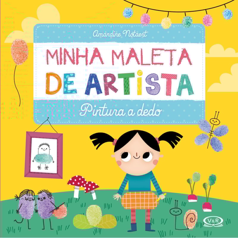 MINHA MALETA DE ARTISTA: PINTURA A DEDO
