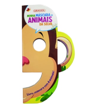 MINHA MÁSCARA DE ANIMAIS DA SELVA