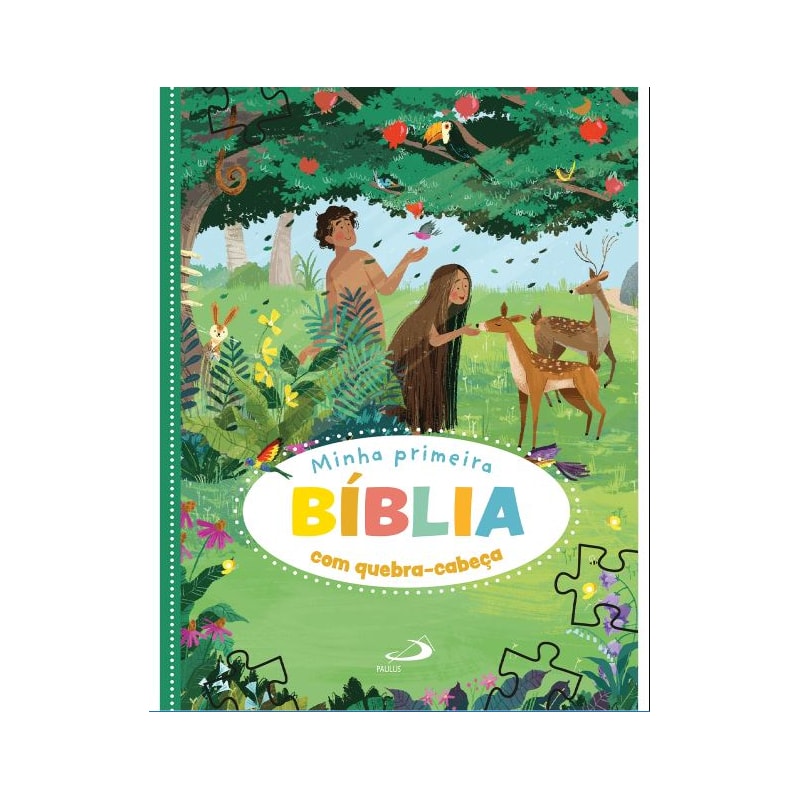 MINHA PRIMEIRA BIBLIA COM QUEBRA-CABECA