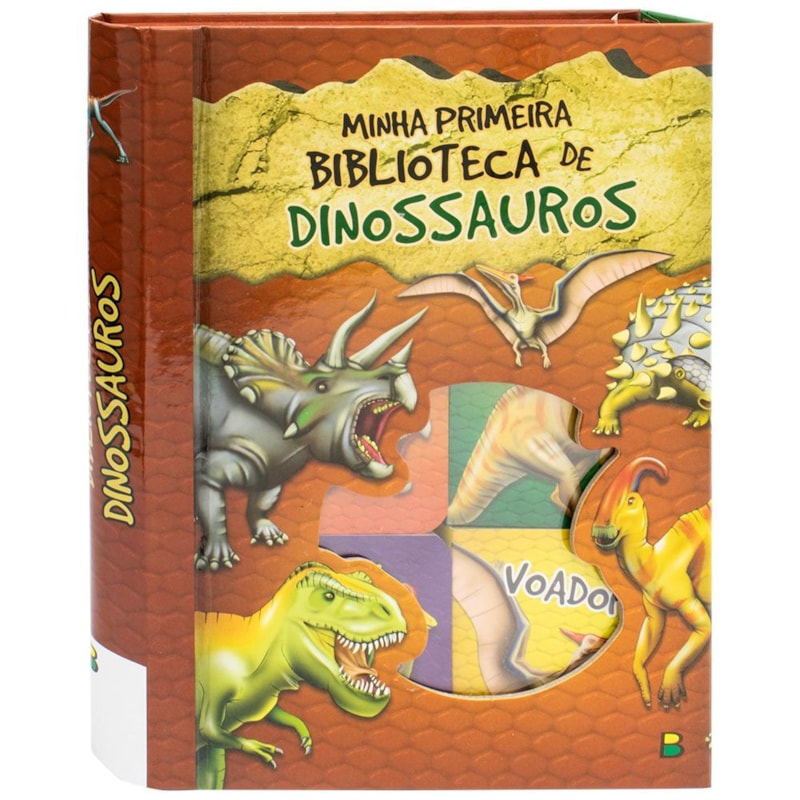 MINHA PRIMEIRA BIBLIOTECA DE DINOSSAUROS (BOX COM 6 UND)