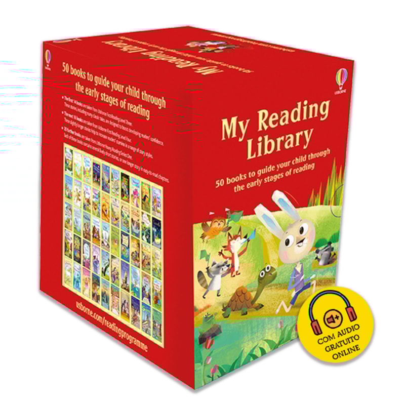 MINHA PRIMEIRA BIBLIOTECA EM INGLÊS COM 50 LIVROS: AVENTURAS