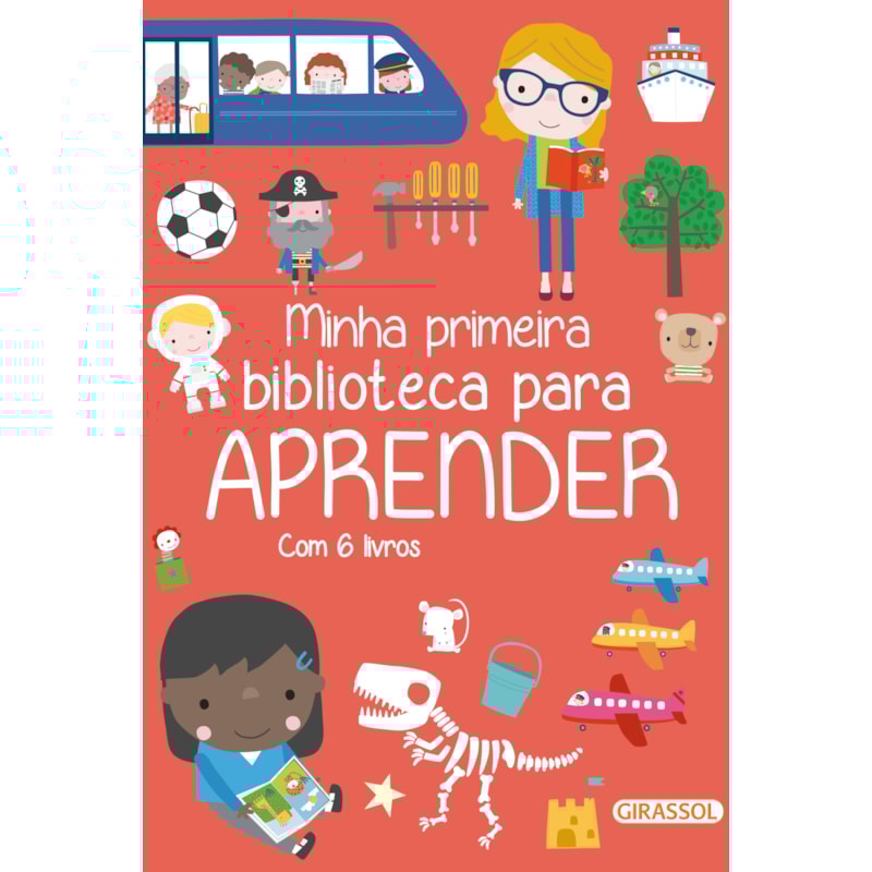 MINHA PRIMEIRA BIBLIOTECA PARA APRENDER: COM 6 LIVROS