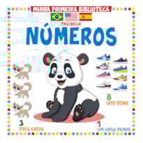 MINHA PRIMEIRA BIBLIOTECA TRILÍNGUE - NÚMEROS