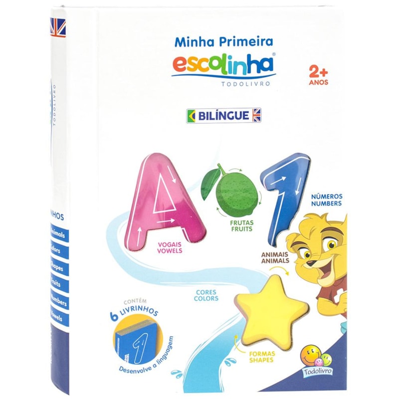 MINHA PRIMEIRA ESCOLINHA: BOX COM 6 UND. (ESCOLINHA TODOLIVRO)