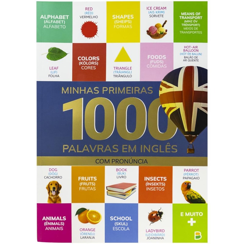 MINHAS PRIMEIRAS 1000 PALAVRAS EM INGLÊS