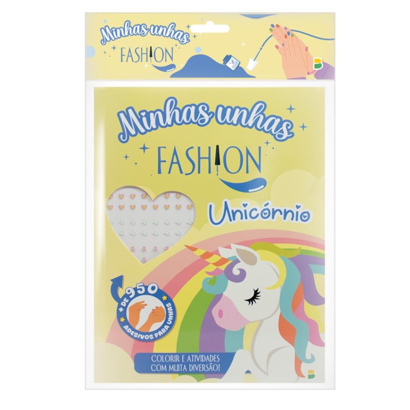 MINHAS UNHAS FASHION! UNICÓRNIO