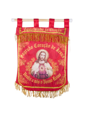 MINI ESTANDARTE ESTAMPA ESPECIAL 40X31CM