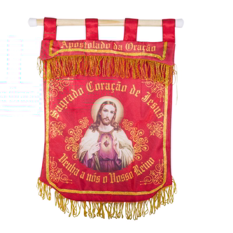 MINI ESTANDARTE ESTAMPA ESPECIAL 40X31CM