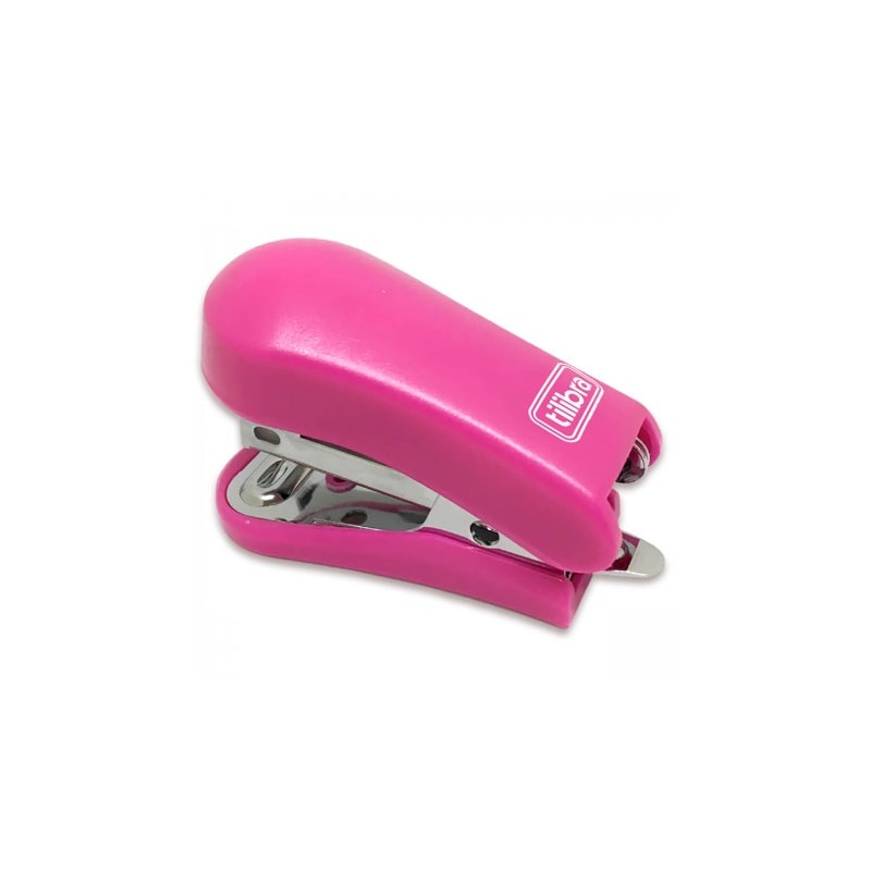 MINI GRAMPEADOR PLÁSTICO ROSA TILIBRA