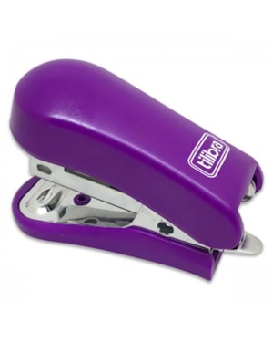 MINI GRAMPEADOR PLÁSTICO ROXO TILIBRA