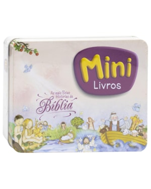 MINI - LATA: MAIS BELAS HISTÓRIAS DA BÍBLIA, AS - C/10 UND.
