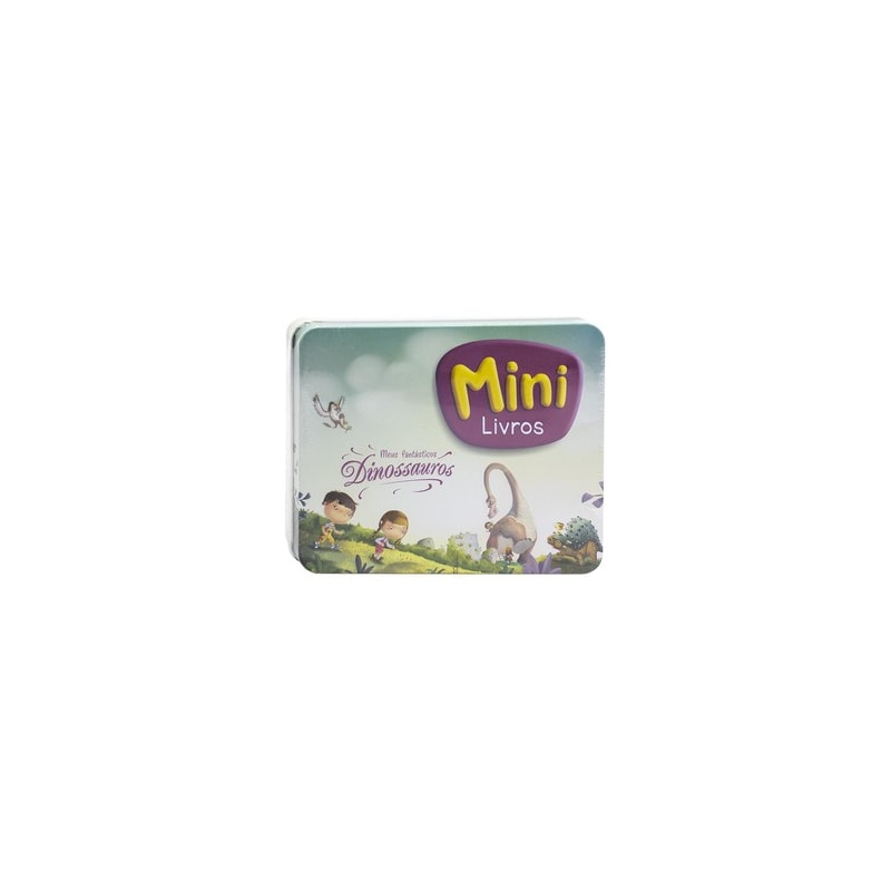 MINI - LATA: Meus Fantásticos Dinossauros - C/8 UND.