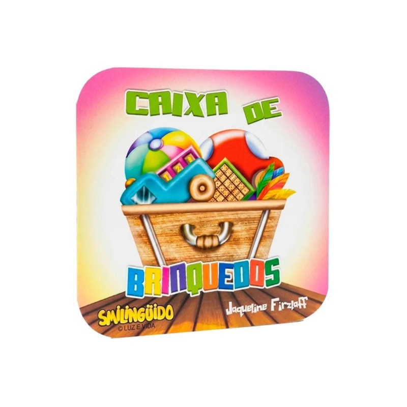 MINI LIVRO - CAIXA DE BRINQUEDOS
