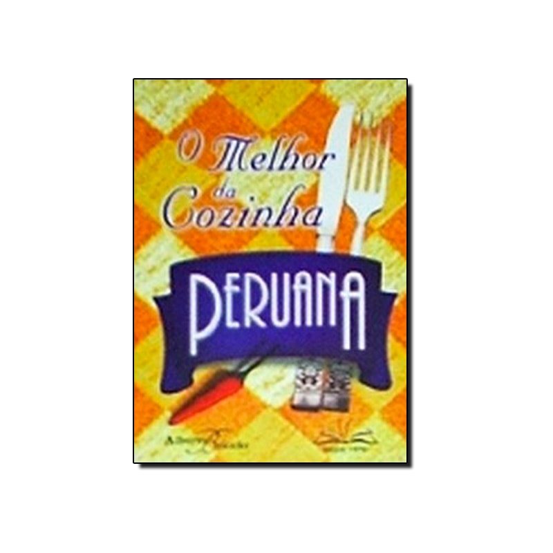 MINI LIVRO O MELHOR DA COZINHA PERUANA - 1ª
