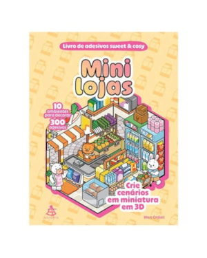 MINI LOJAS - LIVRO DE ADESIVOS SWEET & COSY