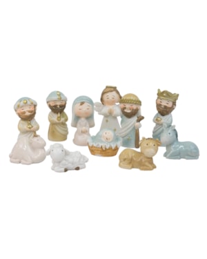 MINI PRESÉPIO 11PCS 6,5CM