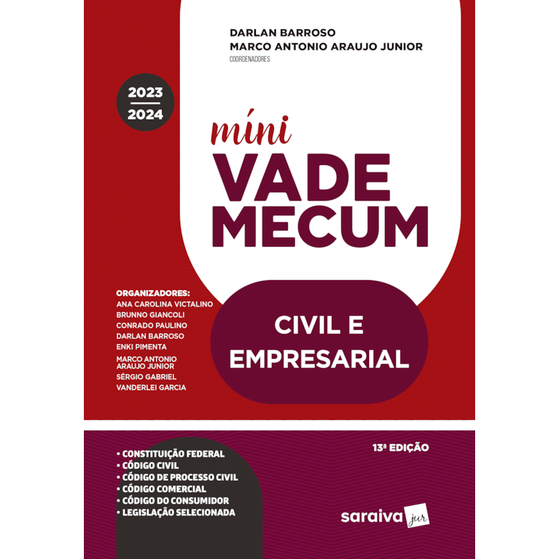 MÍNI VADE MECUM CIVIL E EMPRESARIAL - 13ª EDIÇÃO 2023