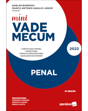 MÍNI VADE MECUM PENAL - 12ª EDIÇÃO 2022
