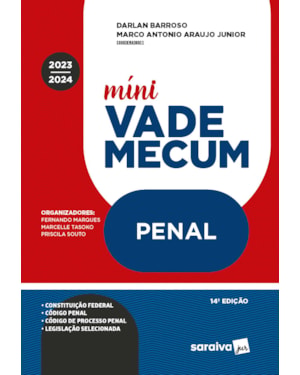 MINI VADE MECUM - PENAL - MEU CURSO - 14ª EDIÇÃO 2024