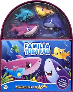 Miniaturas em ação - Família tubarão