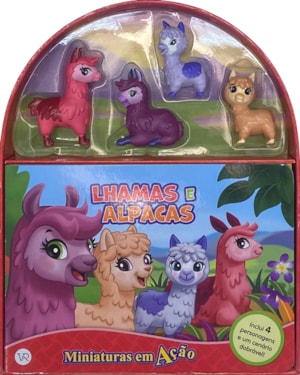 Miniaturas em ação - Lhamas e alpacas