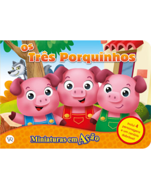 Miniaturas em ação - Os três porquinhos