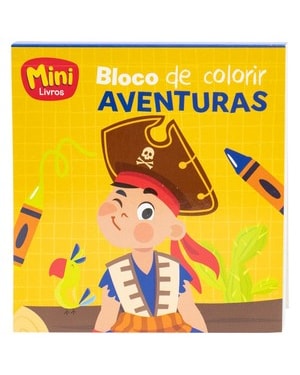 MINIBloco de Colorir(A): Aventuras