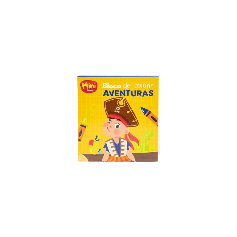 MINIBloco de Colorir(A): Aventuras
