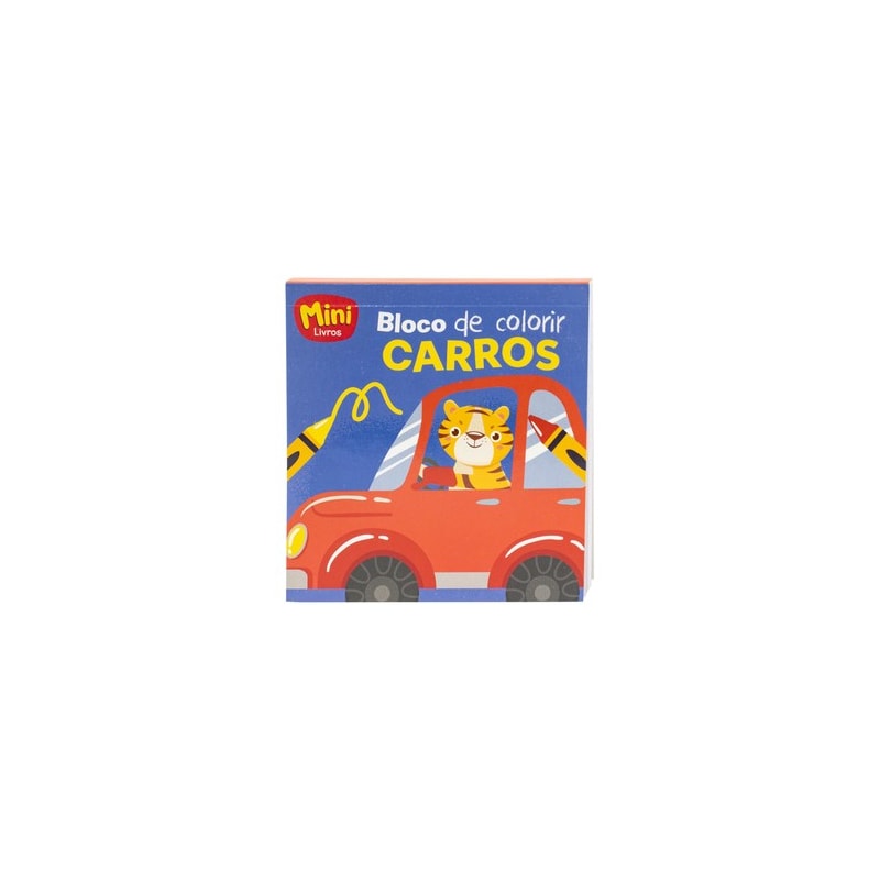 MINIBloco de Colorir(A): Carros