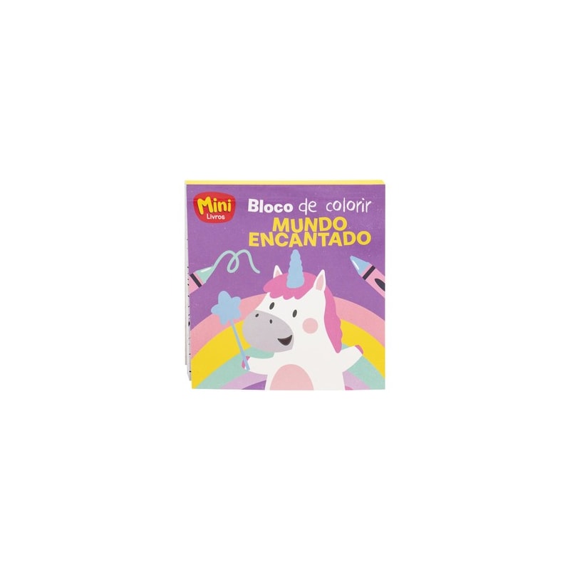 MINIBloco de Colorir(R): Mundo Encantado