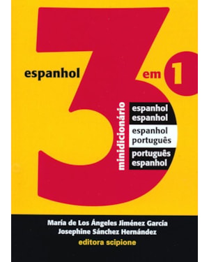 MINIDICIONÁRIO 3 EM 1 - ESPANHOL