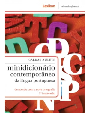 MINIDICIONARIO CONTEMPORANEO DA LINGUA PORTUGUESA - CALDAS AULETE