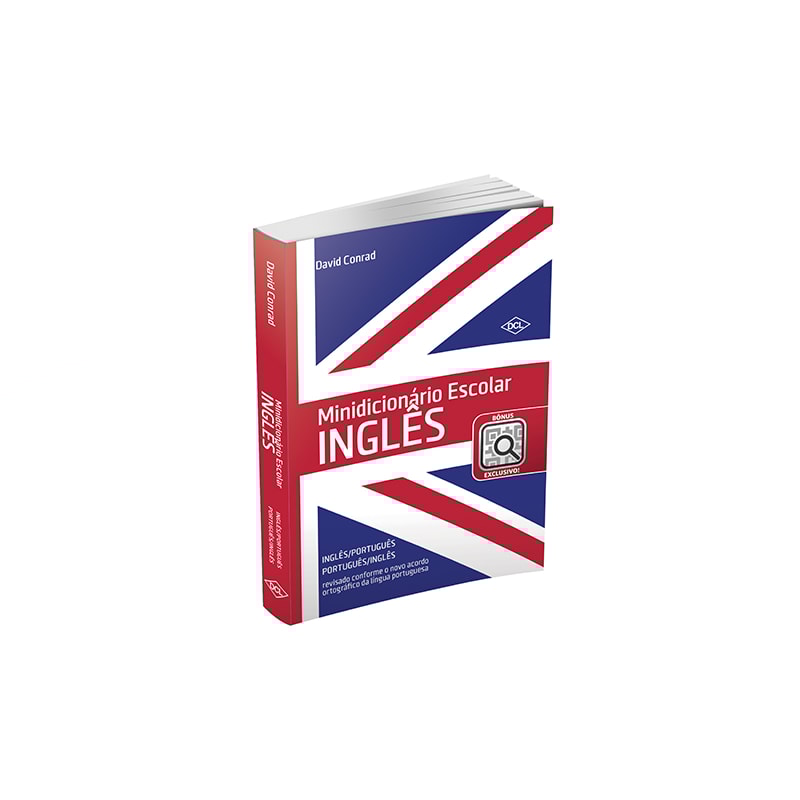MINIDICIONÁRIO ESCOLAR DE INGLÊS - NV - QRCODE