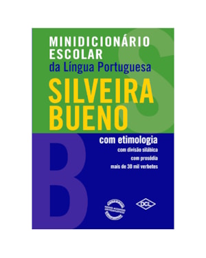 MINIDICIONÁRIO ESCOLAR DE LÍNGUA PORTUGUESA COM ETIMOLOGIA