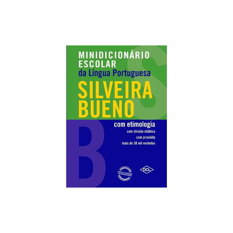 MINIDICIONÁRIO ESCOLAR DE LÍNGUA PORTUGUESA COM ETIMOLOGIA