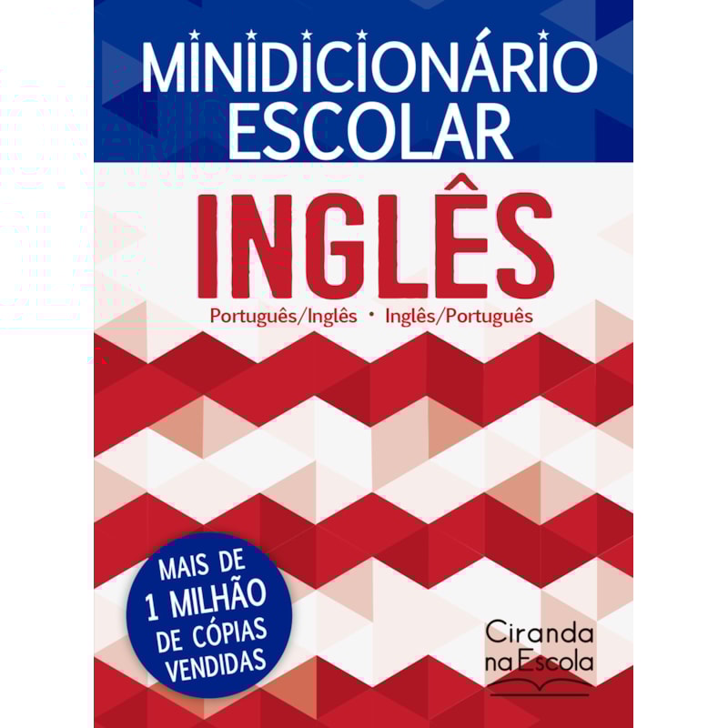 Minidicionário escolar Inglês (papel off-set): Português/Inglês - Inglês/Português