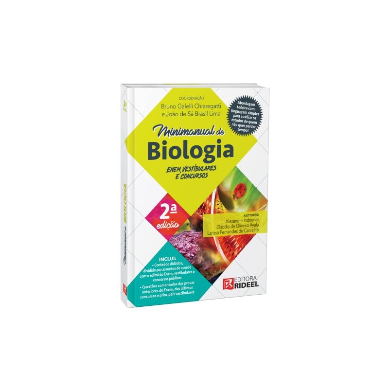 MINIMANUAL DE BIOLOGIA - ENEM, VESTIBULARES E CONCURSOS