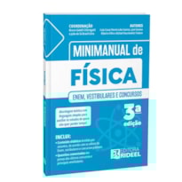 MINIMANUAL DE FÍSICA - ENEM, VESTIBULARES E CONCURSOS