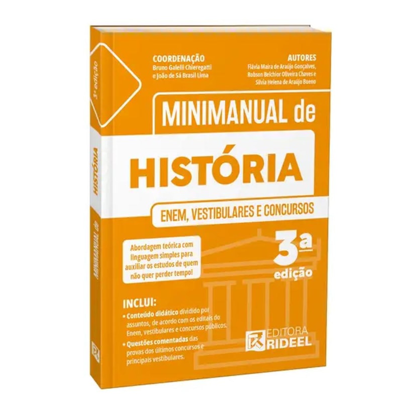 MINIMANUAL DE HISTÓRIA - ENEM, VESTIBULARES E CONCURSOS
