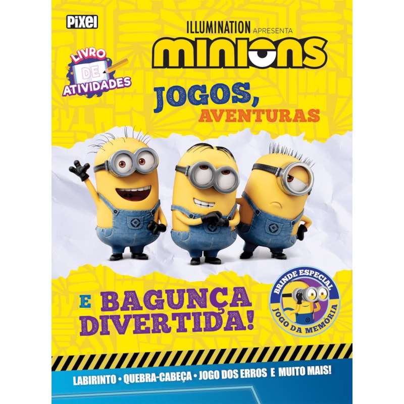 MINIONS: JOGOS, AVENTURAS E BAGUNÇA DIVERTIDA!